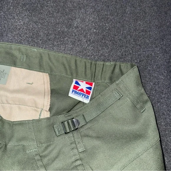 NWT PROPPER BDU Tactical Pants Green Men's L Military Combat Trousers Button Fly - Picture 8 of 10